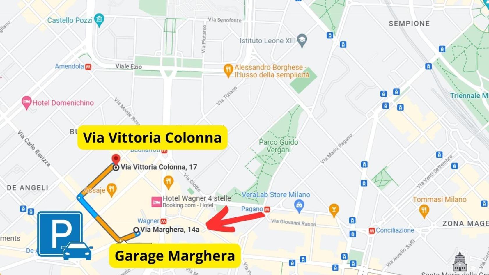 Vittoria Suite Di Charme Milan Bagian luar foto